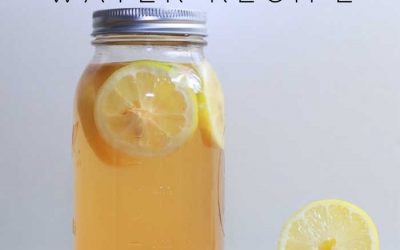 Flavored water recipe